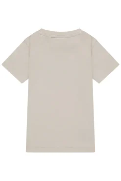 Jongens t-shirt korte mouw bruin