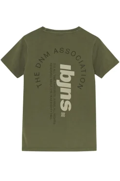 Jongens t-shirt korte mouw bruin