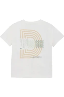 Jongens t-shirt korte mouw ecru