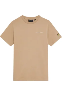 Jongens t-shirt korte mouw bruin