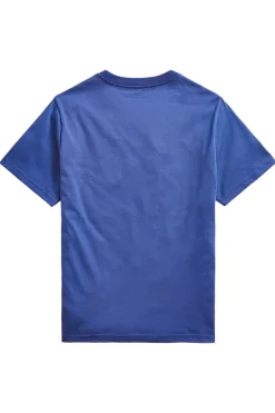 Jongens t-shirt korte mouw blauw