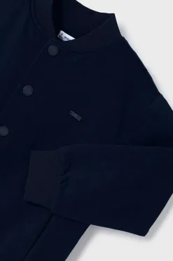 Jongens vest blauw