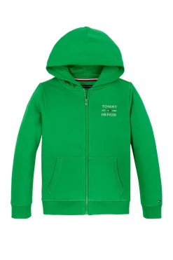 Jongens vest groen