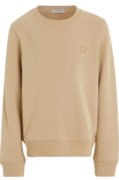 Kinder unisex sweater bruin