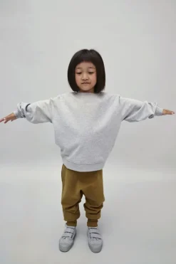 Kinder unisex sweater grijs