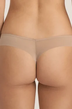 Lingerie dames slip bruin