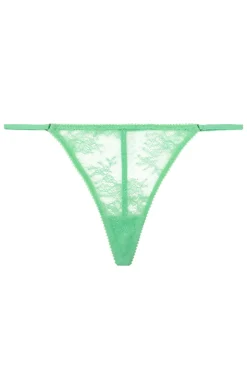 Lingerie dames string groen