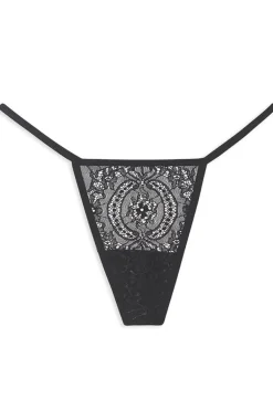 Lingerie dames string zwart