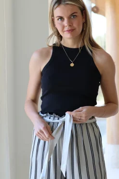 Luna Tank Black