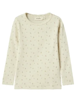 Meisjes blouse lange mouw groen