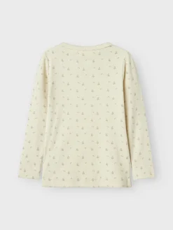 Meisjes blouse lange mouw groen