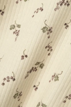 Meisjes blouse lange mouw bruin