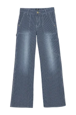 Meisjes broek blauw