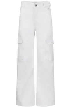 Meisjes broek ecru
