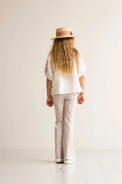 Meisjes broek oranje