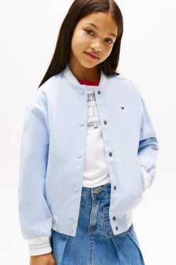 Meisjes jas blauw