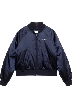 Meisjes jas blauw