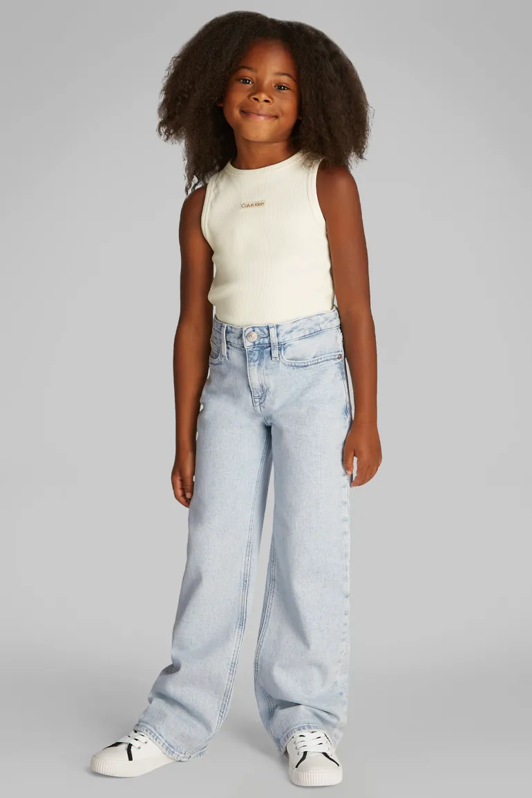 Meisjes jeans blauw