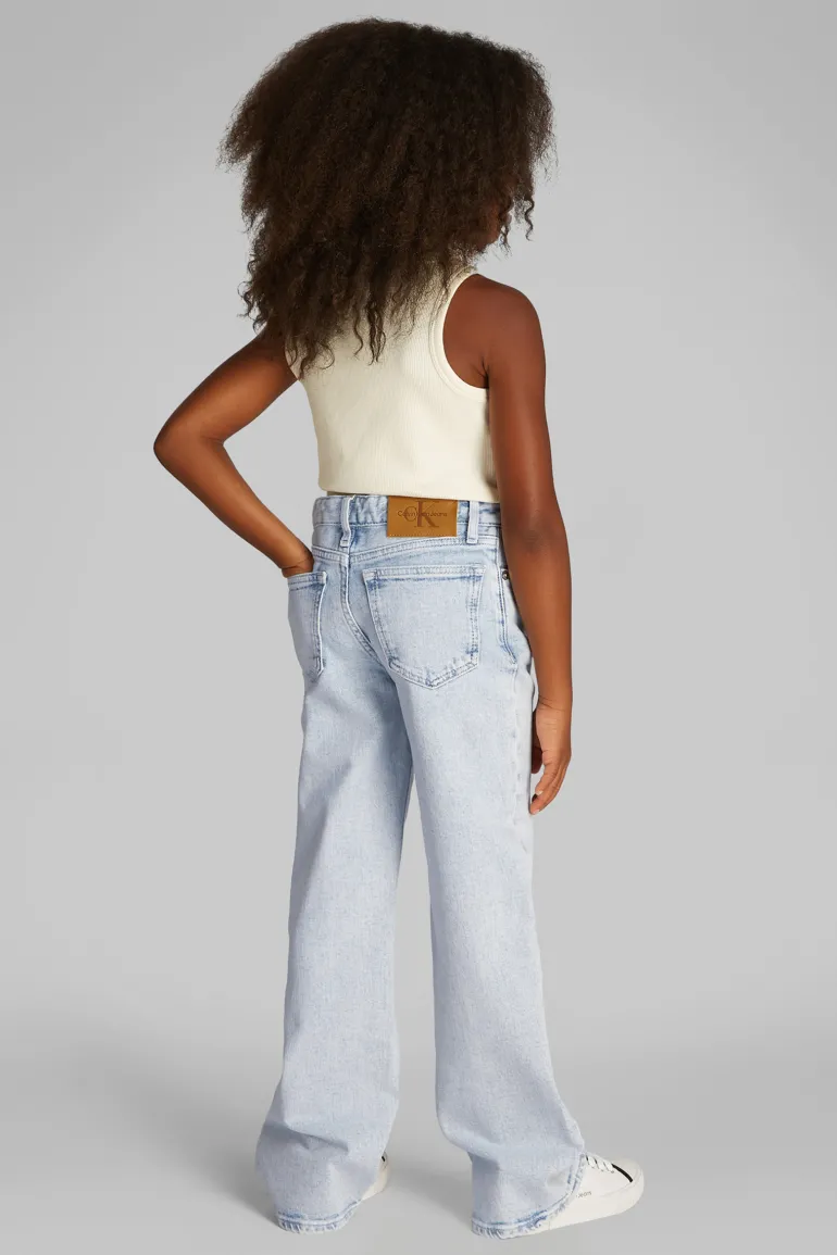 Meisjes jeans blauw