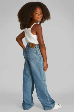 Meisjes jeans blauw