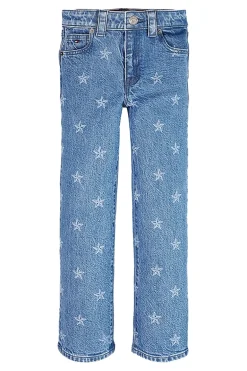 Meisjes jeans blauw