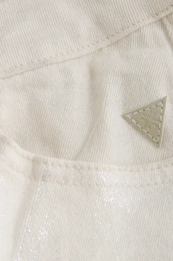 Meisjes jeans zilver