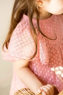 Meisjes jurk rose
