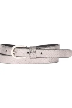 Meisjes riem zilver