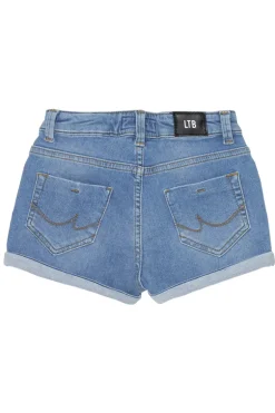 Meisjes short blauw