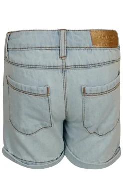 Meisjes short blauw
