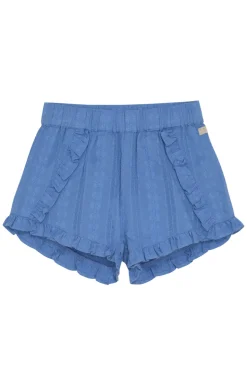 Meisjes short blauw