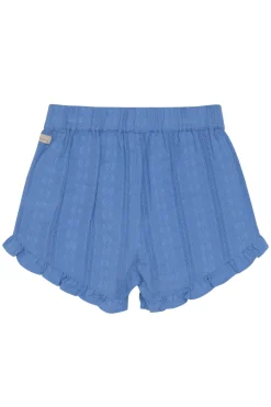 Meisjes short blauw