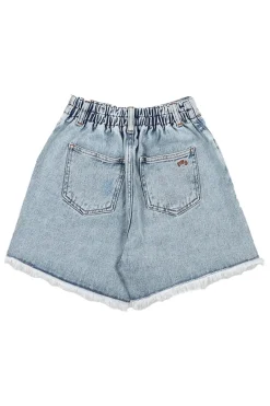 Meisjes short blauw