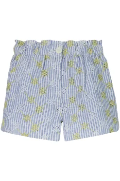 Meisjes short blauw