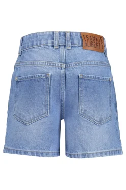 Meisjes short blauw