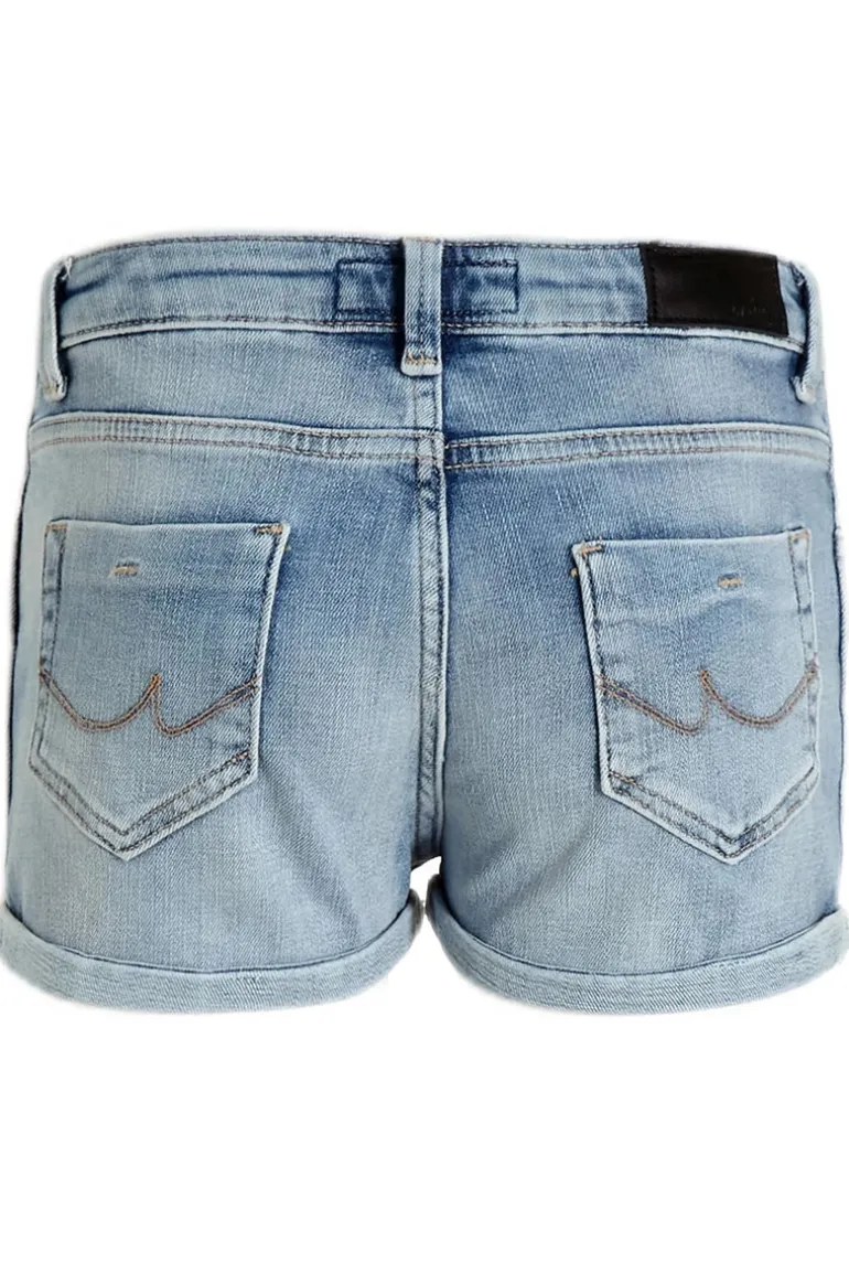 Meisjes short blauw