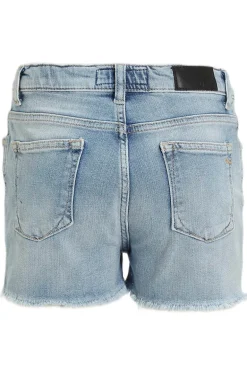 Meisjes short blauw