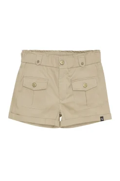 Meisjes short bruin