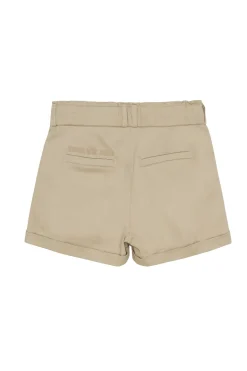 Meisjes short bruin