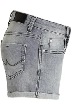 Meisjes short grijs