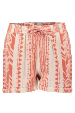 Meisjes short oranje