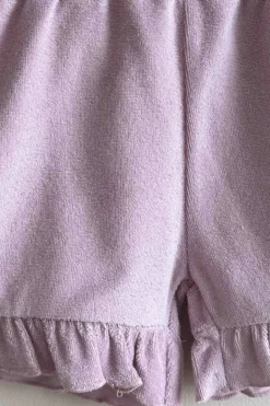 Meisjes short paars