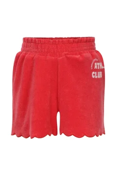 Meisjes short rood