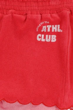 Meisjes short rood