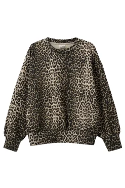 Meisjes sweater bruin