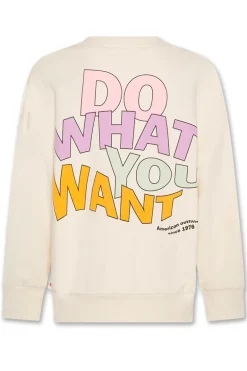 Meisjes sweater bruin