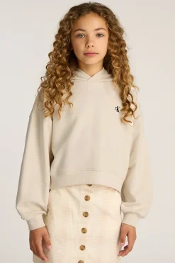 Meisjes sweater bruin