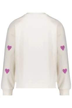 Meisjes sweater ecru