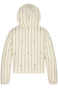 Meisjes sweater ecru
