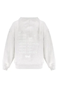 Meisjes sweater grijs